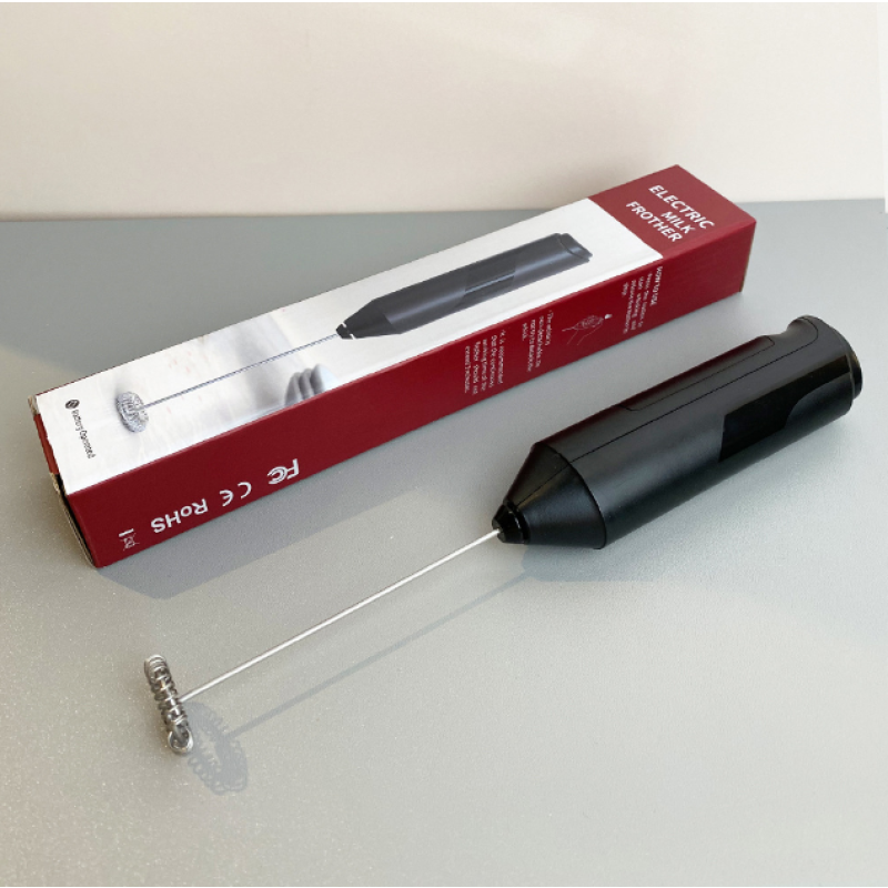 E-commerce High Quality Food Grade Black Color Coffee Automatic Electric Milk Frother