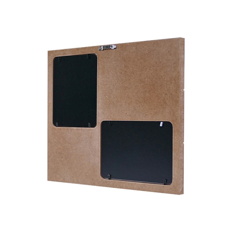 Custom Non-Toxic No-Bake Clay Deluxe Baby Footprint and Handprint Baby Frame Kit