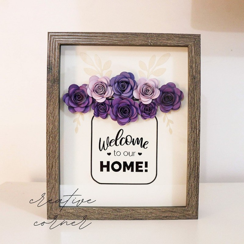 Wholesale Inch 3D Depth Square White Wood 8x8 12x12 Shadow Box Photo Frame