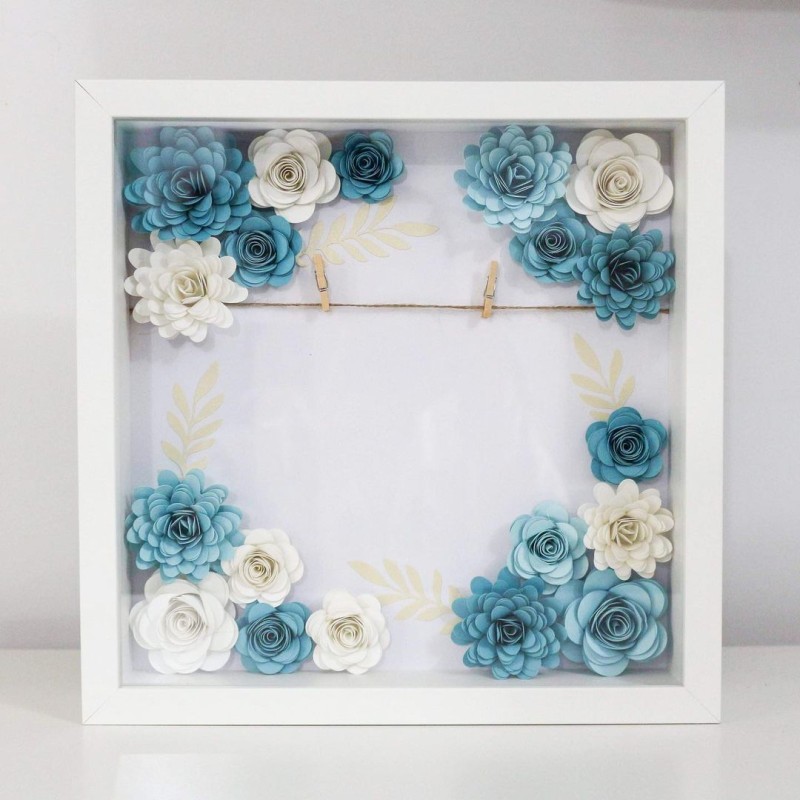 Wholesale High Quality 12x12 8.5x11 Black Shadow Box Frame with Soft Linen Back