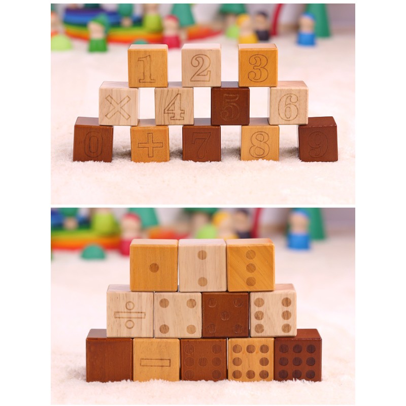 Custom Capture Baby's Growth Over Time Months Weeks Years Wooden Photo Prop Baby Milestone Blocks