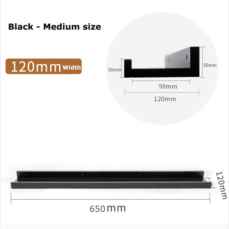 Custom 2 Shelves 2 Piece Pine Wood Solid Wood Floating Shelf Wall Mounted