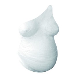 Custom White Deluxe Pregnancy Belly Casting Kit Pregnancy Cast Belly Mold