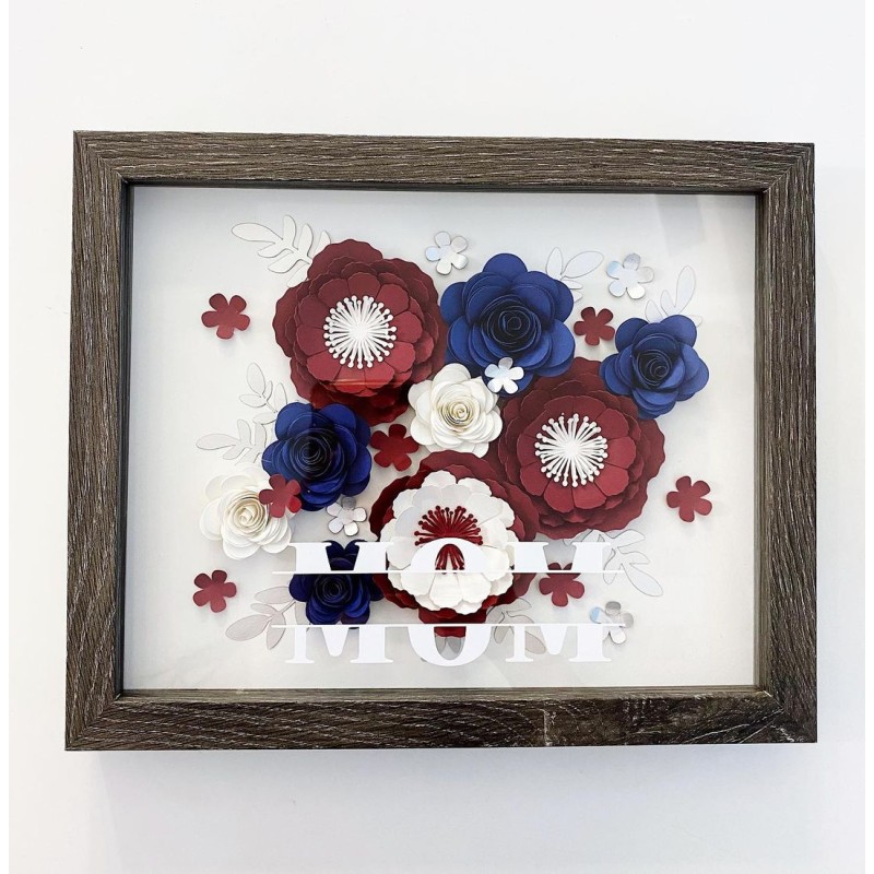 High Quality Wholesale 12x12 8x8 6x6 Shadow Box Wood Picture Frame with Linen Mat