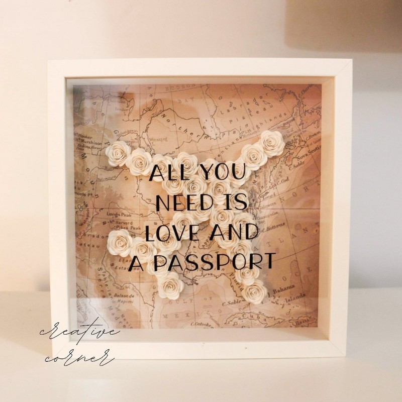 Wholesale Inch 3D Depth Square White Wood 8x8 12x12 Shadow Box Photo Frame