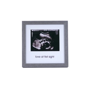 2025 Hot Selling Love at First Sight Baby Wooden Ultrasound Photo Frame