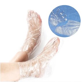 Spa Salon Foot Beauty Foot Shape Bag Cover Paraffin Bath Liners