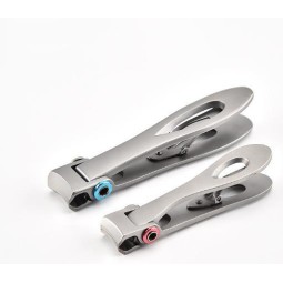 Professional Stainless Steel Nail Clipper Manicure Trimmer Finger Nail and Toenail Thick Nail Cutter