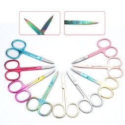 Nail Cuticle Scissors Trimmer Dead Skin Remover Stainless Steel Professional Manicure Scissors Nail Tools