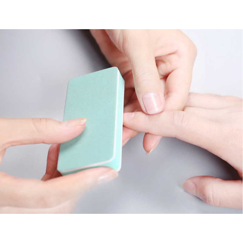 Professional Hot Selling Product Salon Sponge Double-Sided Nail Buffer Block