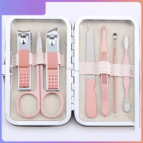 Nail Art Set 7-Piece Professional Pedicure Set Nail Clipper Beauty Set