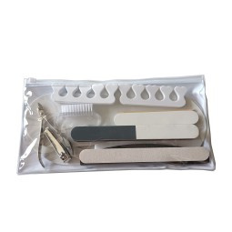 Professional PVC Bag Disposable 12-Piece Pedicure Manicure Set