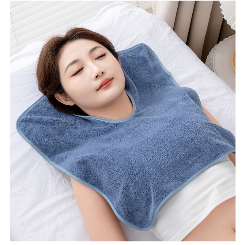Microfiber Esthetician Spa Towel Soft Face Cloth Facial Mask Removal Steam Massage Cleaning Split Design Bath Towel