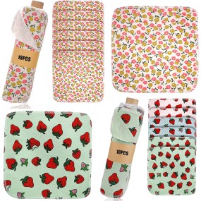 Reusable Napkins Zero Waste Reusable Toilet Paper Cleaning Washing Kitchen Paperless Cloths