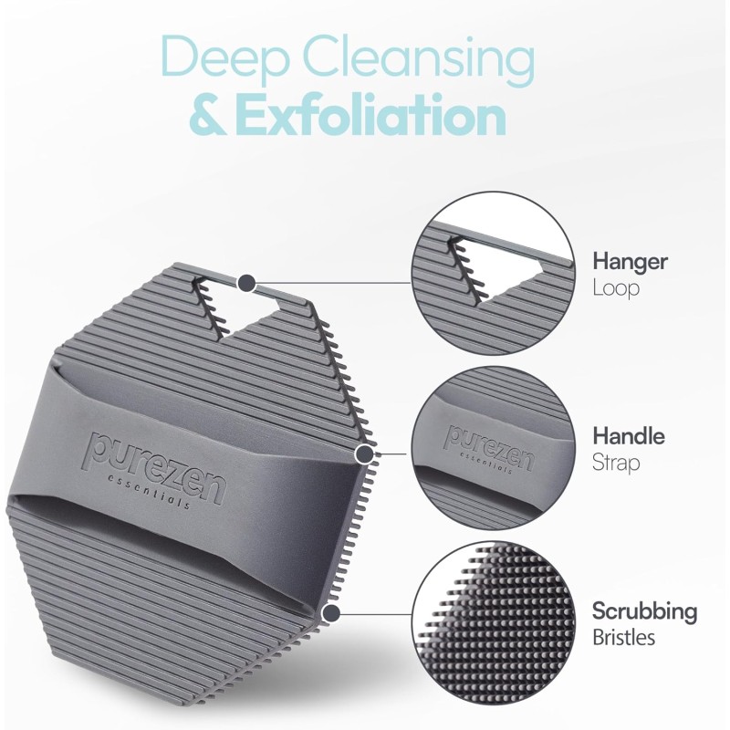 High-Quality Wholesale Silicone Bath Brush Body Washer for Gentle Exfoliation Softer Body Washer and Sponge