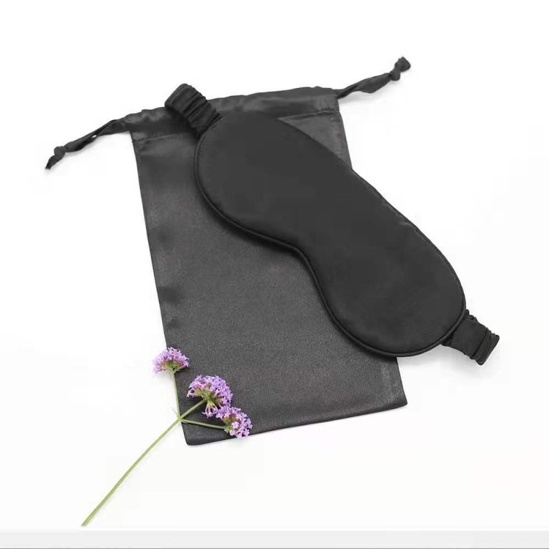 Natural Spotted Silk Sleep Mask Ultra-Smooth Soft Eye Mask with Adjustable Strap Perfect Light Blocking