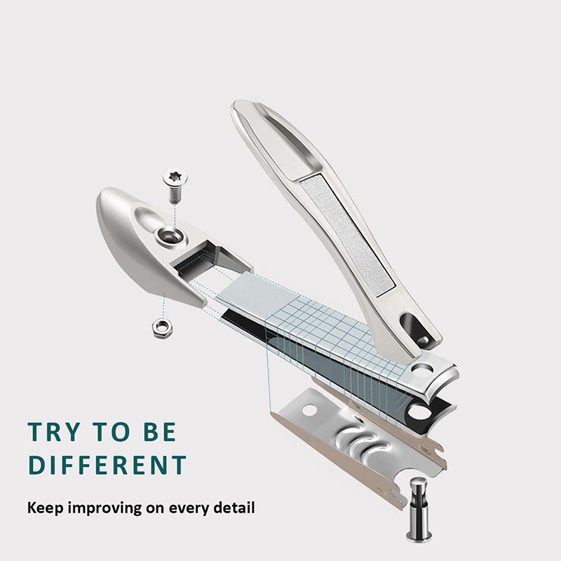 Nail Clipper Set Stainless Steel Nail Clipper Manicure Tool Home Manicure Trimmer Men Women Nail Care