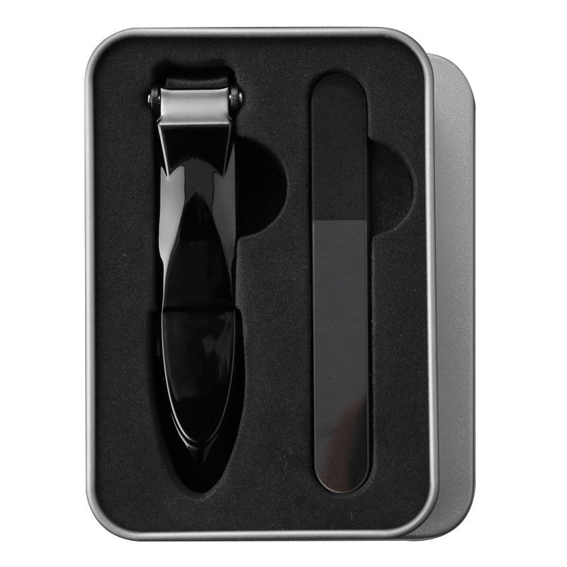 High-Quality Large Nail Clipper with Catcher Sharp Heavy Duty Automatic Collecting Nail Clipper Manicure Tool Set