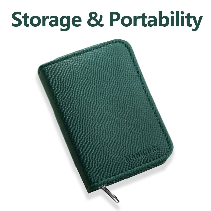 9PCS Nail Clipper Manicure Set Pedicure Care Set Nail Art Set Stainless Steel Professional Nail Clipper Tool with Box