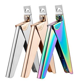 High-Quality 3 Color U-Shape Nail Art Clipper French False Nail Tip Clipper Acrylic Nail Trimmer Manicure Pedicure