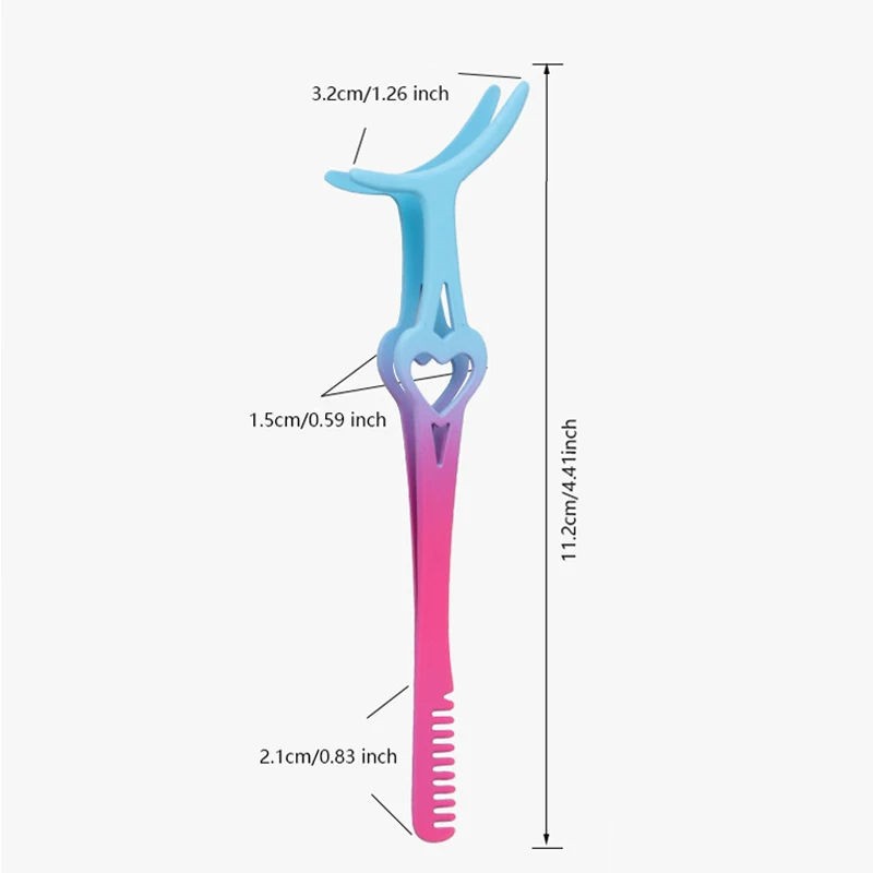 Stainless Steel Beauty Tool Eyelash Curler False Eyelash Applicator Mascara Aid Eyelash Curling Makeup Tool