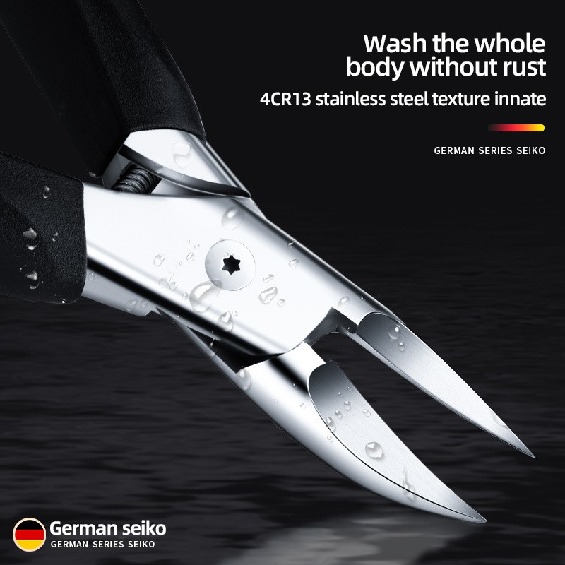 Ingrown Toenail Clipper Manicure Pedicure Knife Set Stainless Steel Foot File Cuticle Remover Professional Nail Cutting Tool