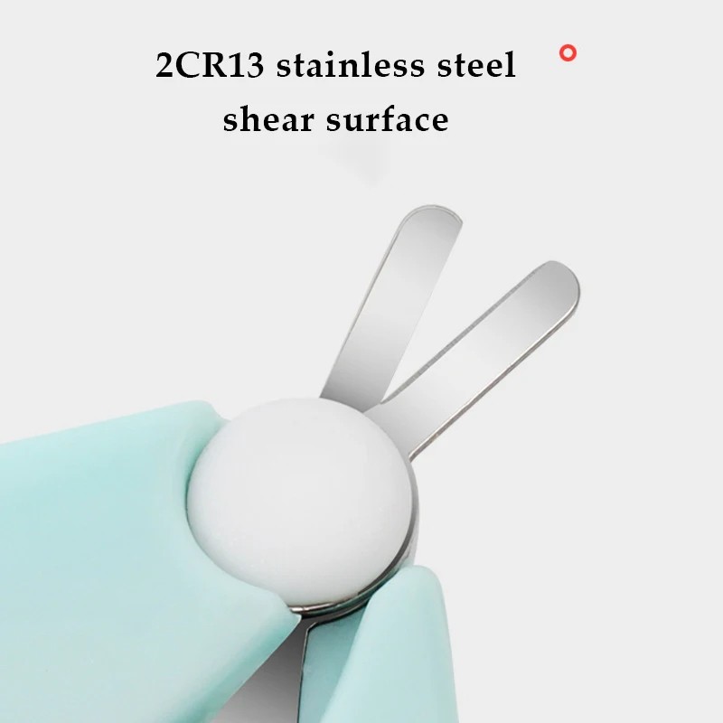 Newborn Baby Safety Manicure Nail Scissors Convenient Baby Nail Care Supply Tool New