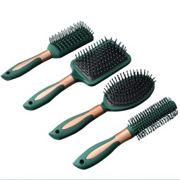 Bestseller Hair Brush Straightening Comb Green Four-Piece Hair Comb Cushion Brush