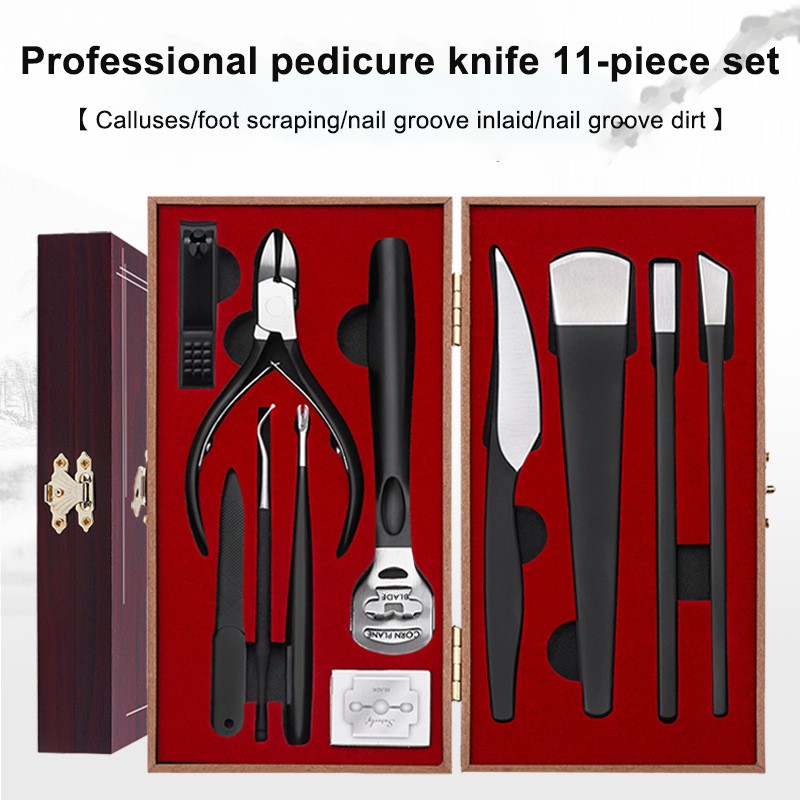 High-Quality 3/8/11/16 in 1 Manicure Pedicure Set Stainless Steel Nail Clipper Set Beauty Set Nail Clipper Tool with Gift Box