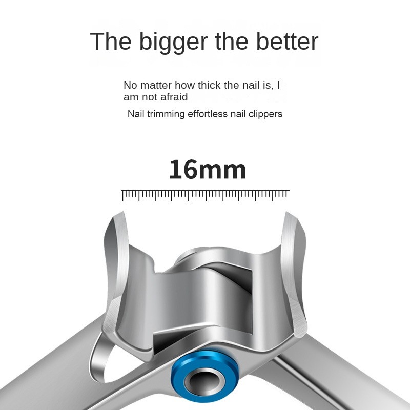 Professional Nail Clipper Kit Stainless Steel Nail Clipper Kit Toenail Nail Trimmer Thick Nail Set