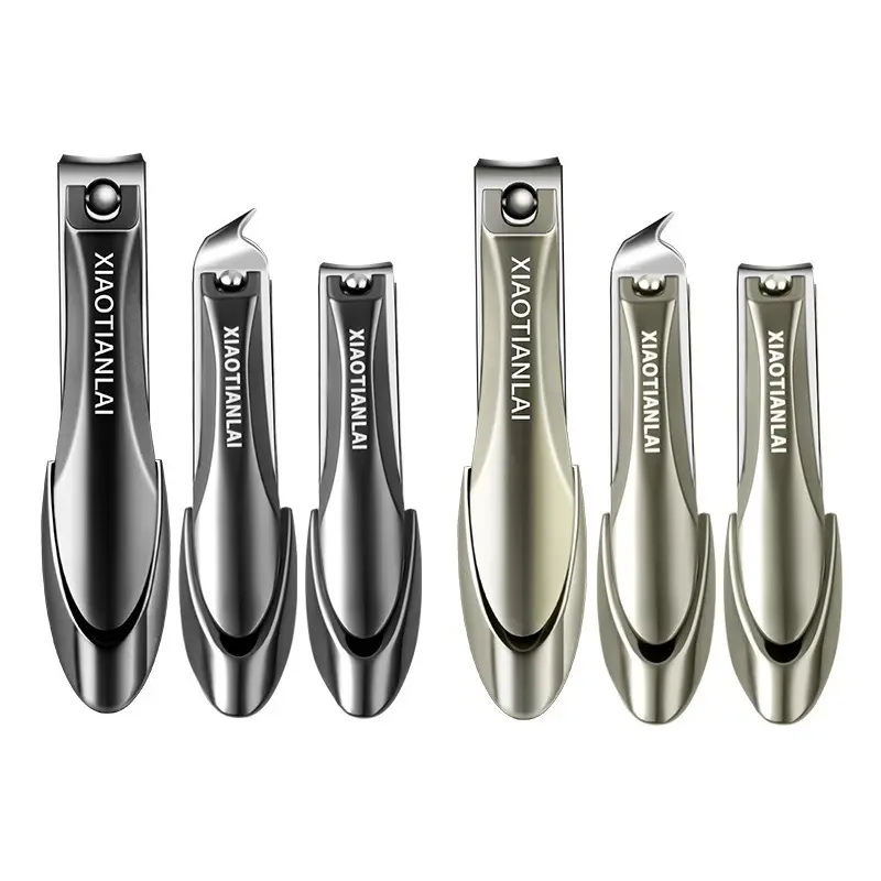 Nail Clipper Manicure Set Shape Beveled Mantis Anti-Splash Stainless Steel Professional Personal Nail Clipper Tool