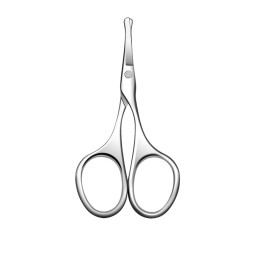 Factory Price 1pcs Nose Hair Scissors Mini Multi-Purpose Scissors Satin Finish Household Scissors