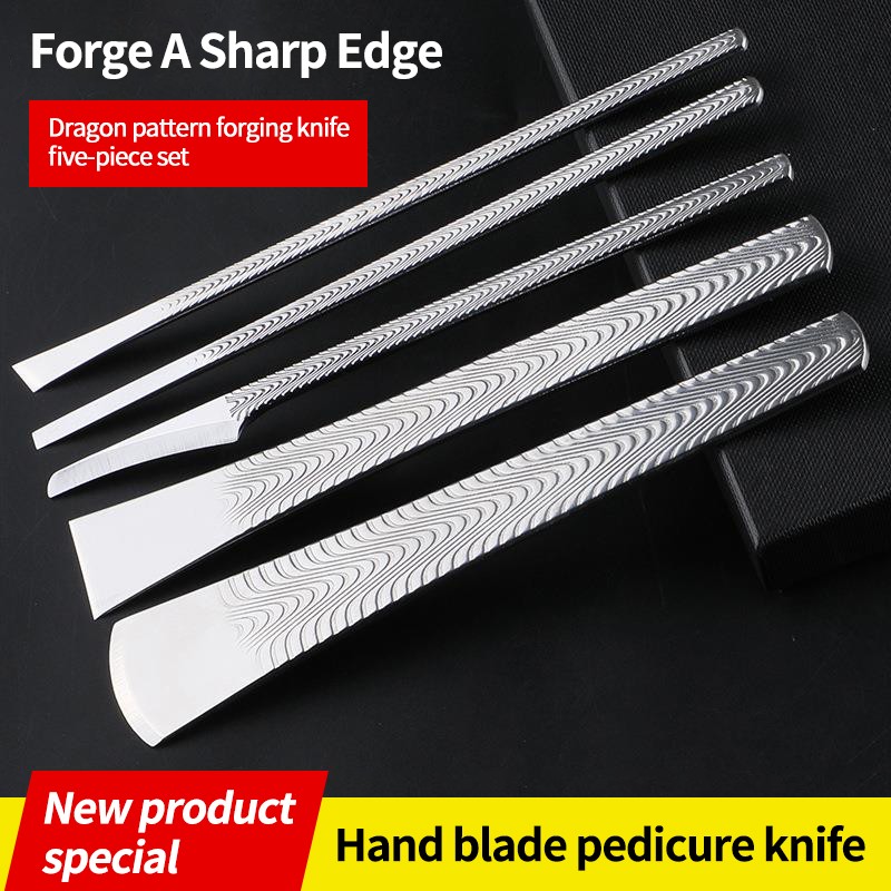 Foot Pedicure Knife Tool Stainless Steel Foot Washer Dead Skin Remover Foot Scraper Scraper Manicure Tool
