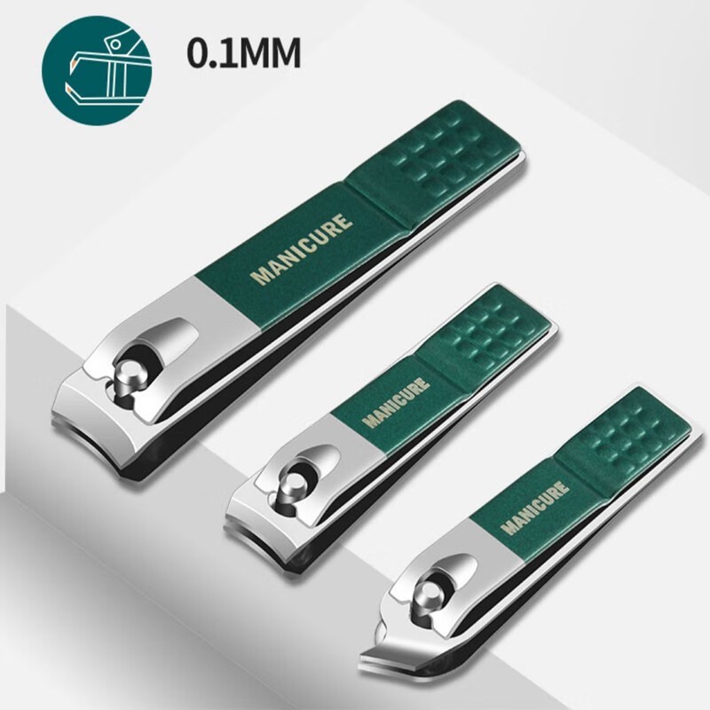 9PCS Nail Clipper Manicure Set Pedicure Care Set Nail Art Set Stainless Steel Professional Nail Clipper Tool with Box