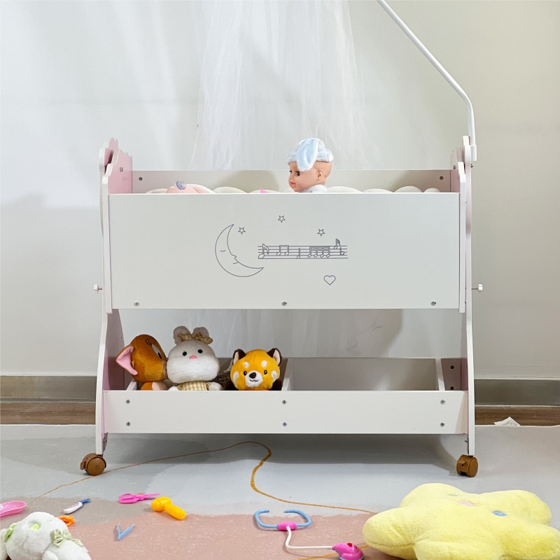 Newborn Baby Swing Rocking Bed Sleeper Crib