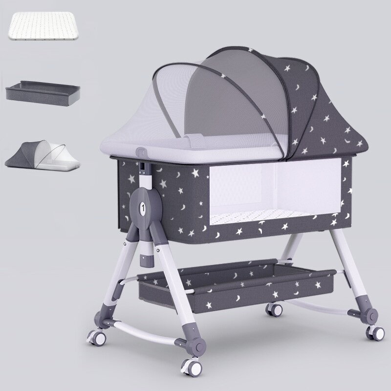 Sleeper Swing Moses Motion Travel 3-in-1 Portable Crib Basket Baby Cradle and Swing