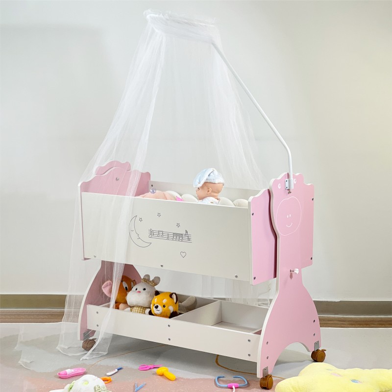 Newborn Baby Swing Rocking Bed Sleeper Crib
