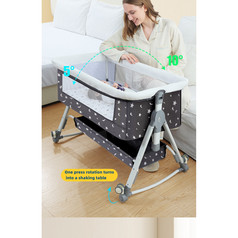 Sleeper Swing Moses Motion Travel 3-in-1 Portable Crib Basket Baby Cradle and Swing