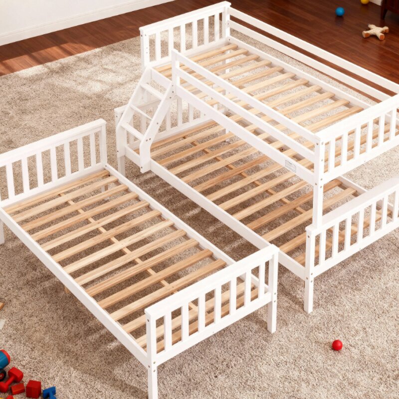 Cheap Bed Frame Children's Furniture Double Bed for Boys