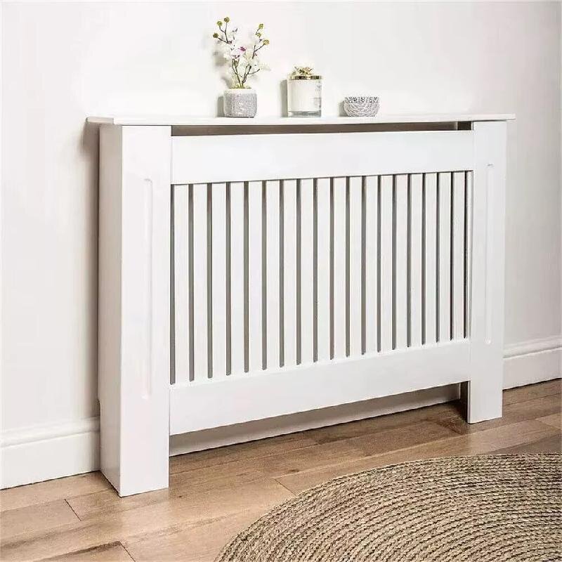 Rustic Style Cabinet Household Yarn Covered Wooden Vertical Household Radiator Cover