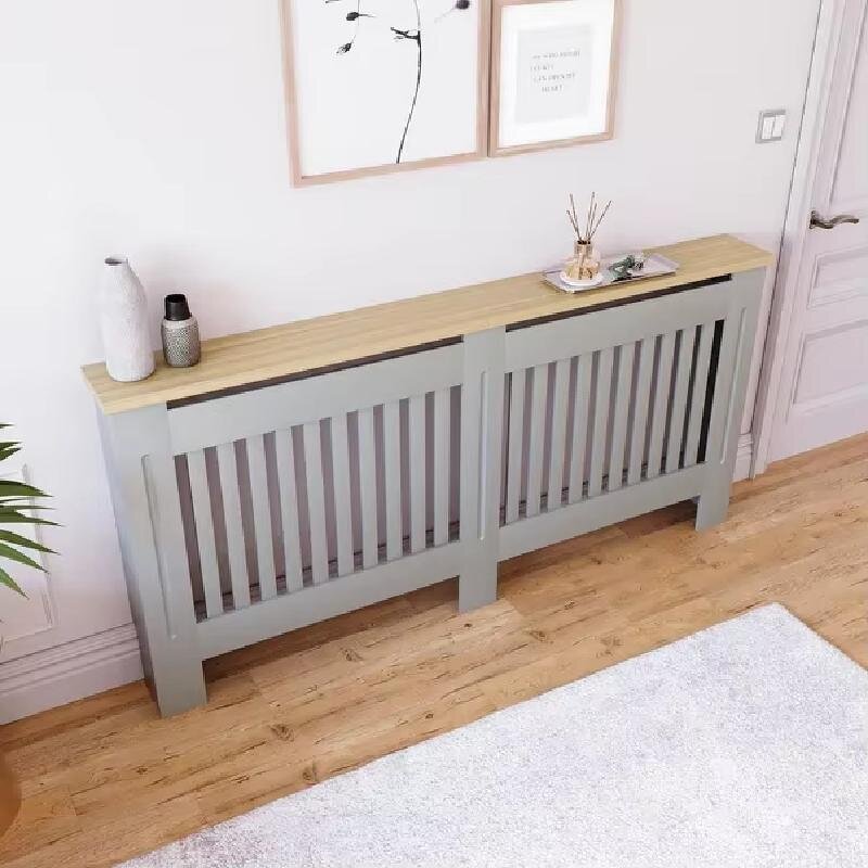 Modern Home Furniture Stylish Decoration Heating Cabinet Wooden Vertical Radiator Cover Screen Cover