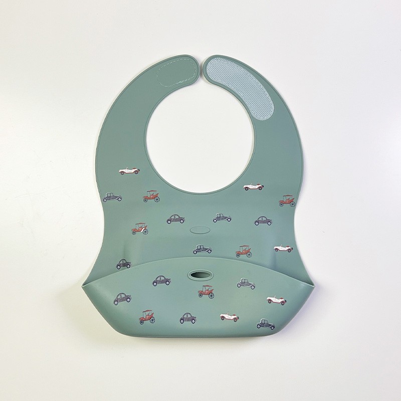 Food-Grade Silicone Baby Accessories Bottle Products Baby Tableware Silicone Baby Feeding Set with Lid