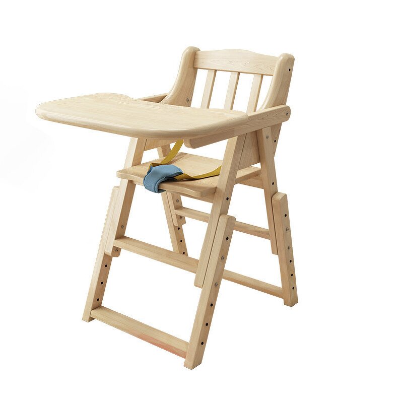 Wholesale Multifunctional Adjustable Adult Baby Feeding High Luxury Wooden Baby Feeding High Chair