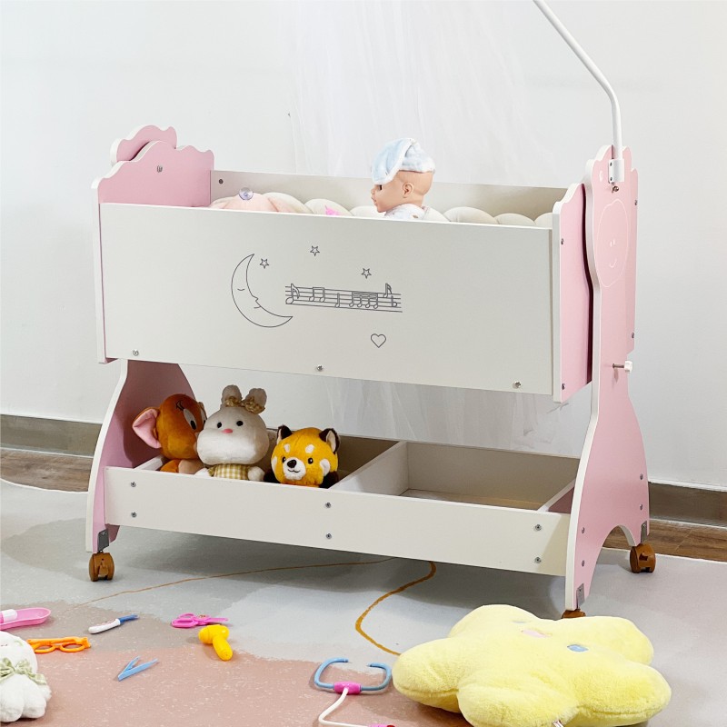 Newborn Baby Swing Rocking Bed Sleeper Crib