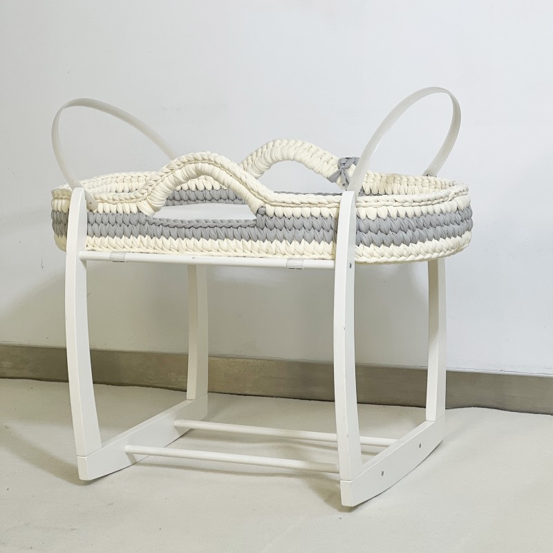 Wholesale Base Swing Rope Mattress Baby Moses Crochet Moses Basket Newborn Bassinet