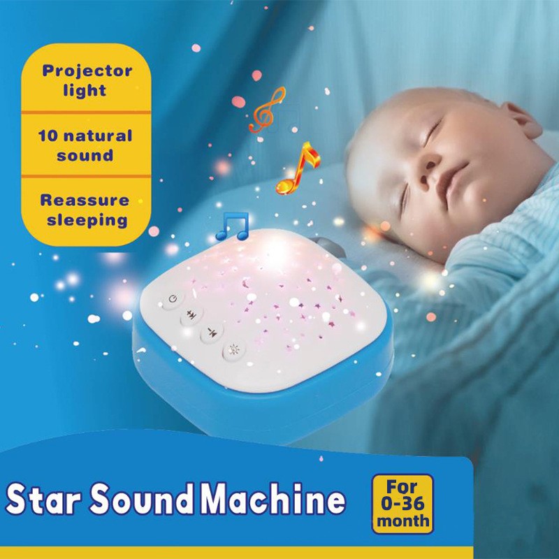 C-Shape Rechargeable 10 Soothing Sleep Sound Timer White Noise Baby Sleep Machine