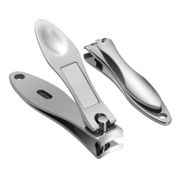 Stainless Steel Splash-Proof Toenail Nail Clipper Finger Nail Cuticle Nipper Nail Clipper