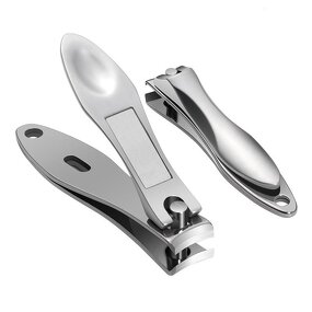 Stainless Steel Splash-Proof Toenail Nail Clipper Finger Nail Cuticle Nipper Nail Clipper