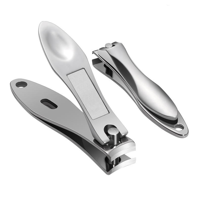 Stainless Steel Splash-Proof Toenail Nail Clipper Finger Nail Cuticle Nipper Nail Clipper