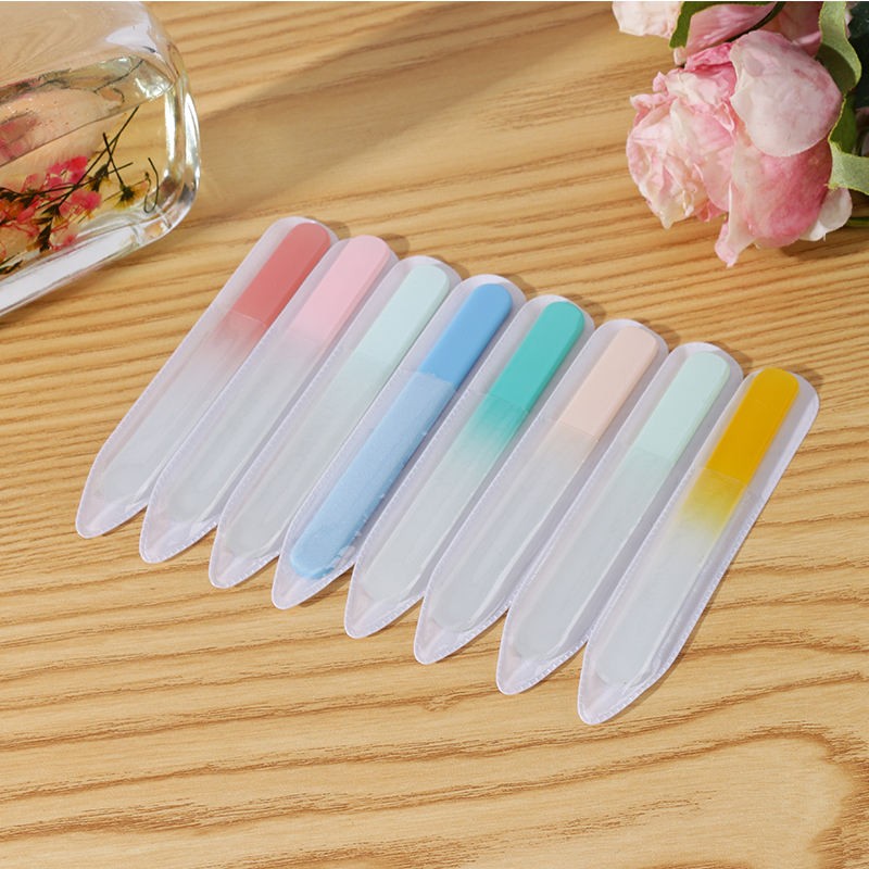 9cm Baby Safe Glass Nail File High-Quality Durable Crystal Nail File